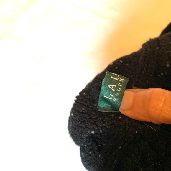 Ralph Lauren 80% lambswool beanie xs - Picture 3 of 4